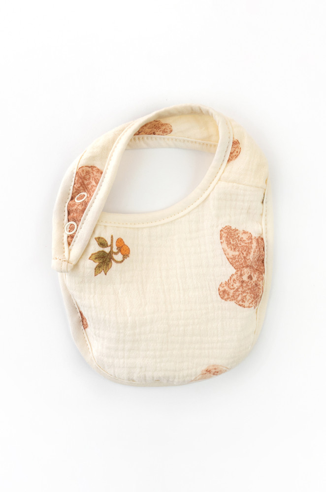 915516 Слинявчик для немовлят на непромокаючій махрі "Teddy bear", 0-3 міс