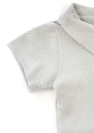 Baby Boy Bodysuit Shirt with Buttons
