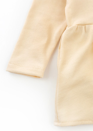 Ciepła sukienka-body z długim rękawem Girl Bears i pasującą opaską