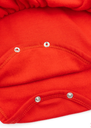 Solid Holiday Bodysuit Dress with Believe Headband