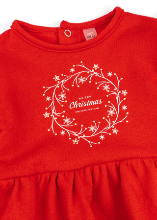 Christmas Bodysuit Dress for Baby Girl