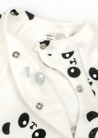 Котонове боді для новонароджених Panda