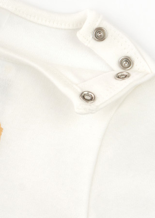 Детское боди с длинным рукавом Girl Bears – мягкий интерлок