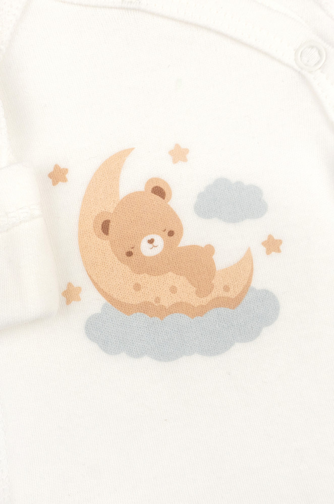 Body z interlocku dla wcześniaków Teddy Dream bez ocieplenia