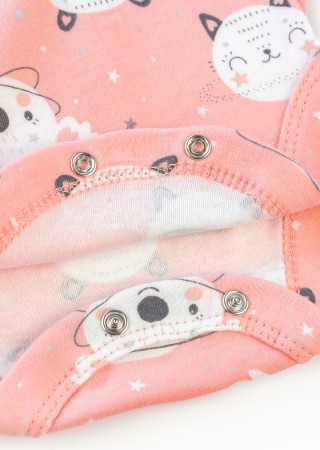 Боди Pink panda с длинным рукавом