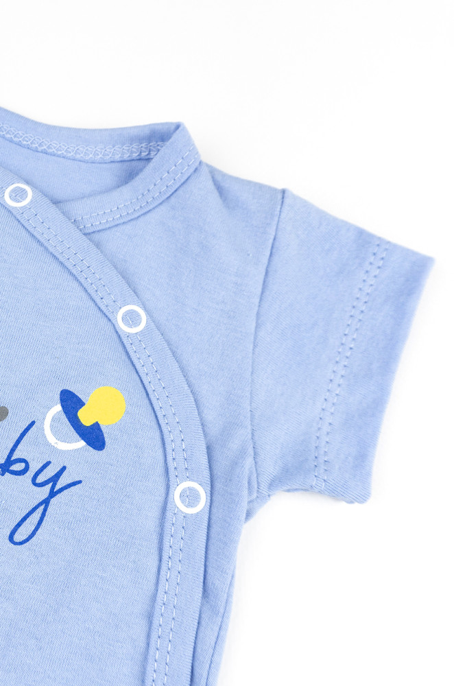 Боді дитяче з діагональною застібкою на кнопках Hello Baby