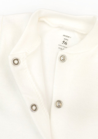 Baby Bodysuit with Long Sleeves and Snap Buttons