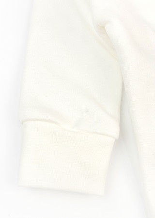 Baby Bodysuit with Long Sleeves and Snap Buttons