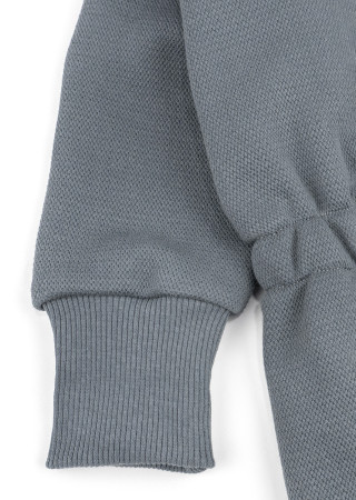 Kombinezon dziecięcy jednolity na sezon przejściowy z czapką