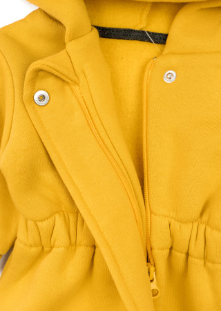 Baby jumpsuit Solar fleece with hat