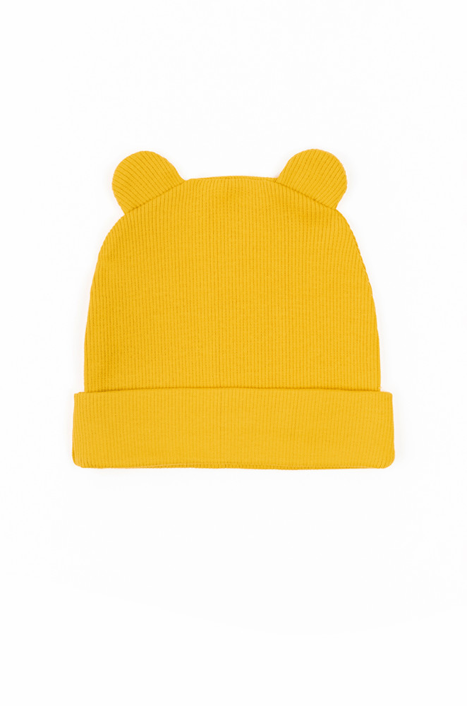 Ciepły kombinezon dla niemowlaka Solar z dzianiny trzy-nitkowej na polarze z czapką