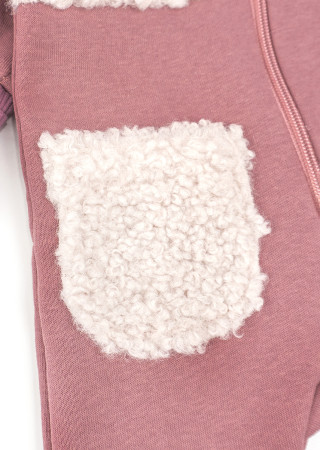 Dziecięcy kombinezon na wiosnę i jesień z zakrytymi stopami