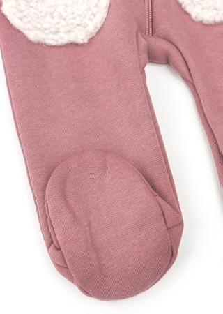 Dziecięcy kombinezon na wiosnę i jesień z zakrytymi stopami