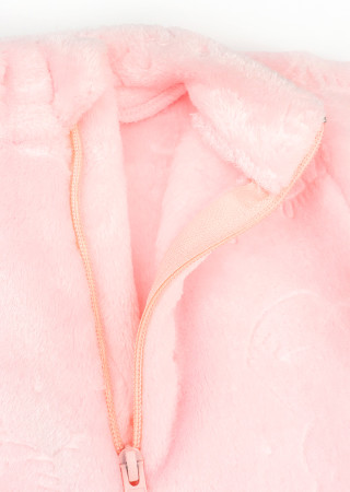 Ciepły kombinezon z welsoftu dla dziewczynki – model Puh