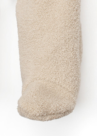 Комбинезон с капюшоном и молнией с аппликацией