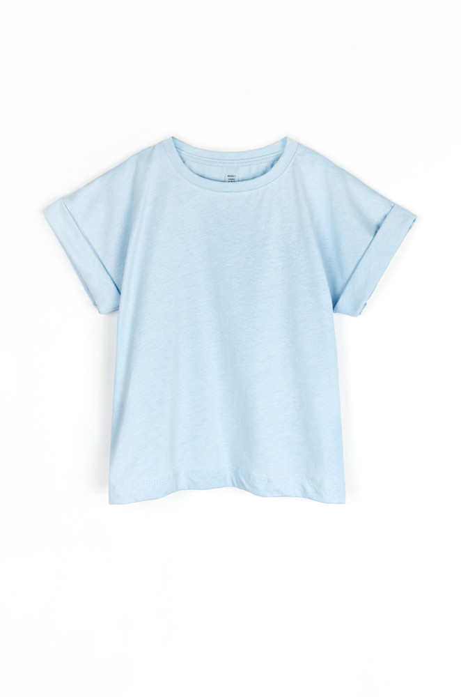 Summer cotton T-shirt for girls