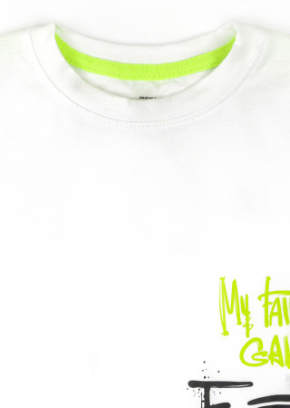 Kids kulir T-shirt with side print