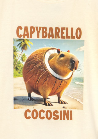 Koszulka dziecięca Capybarello Cocosini z kuliru