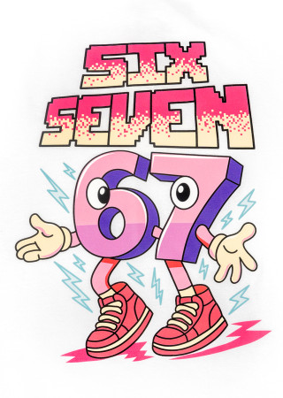 Koszulka dziecięca Six Seven z kuliru