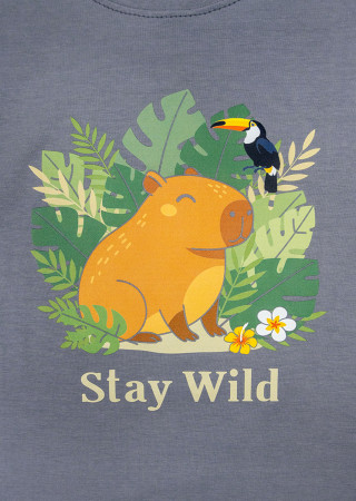 Kids Capybara Wild T-shirt