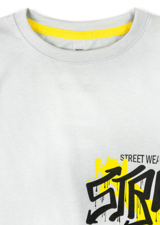 Kids Cotton T-Shirt Street with Side Print