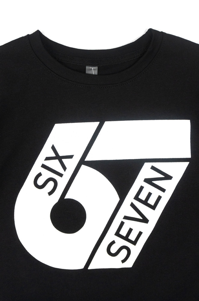 Детская футболка из кулира с трендовым принтом