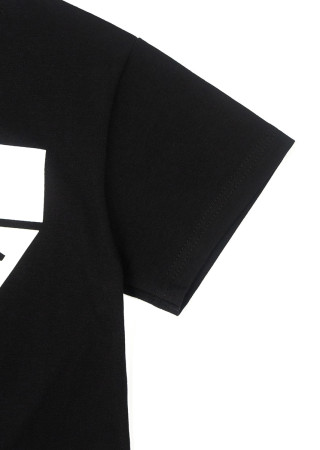 Детская футболка из кулира с модным принтом