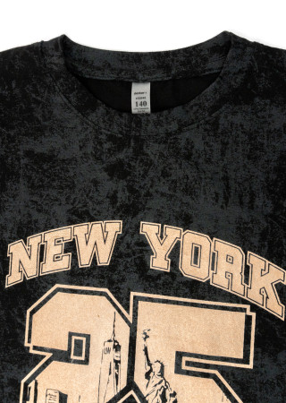 Dziecięca koszulka NEW YORK stretch kulir