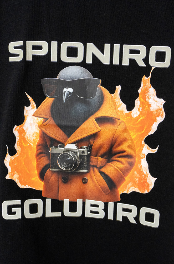 Koszulka dziecięca Spioniro Golubiro z nadrukiem