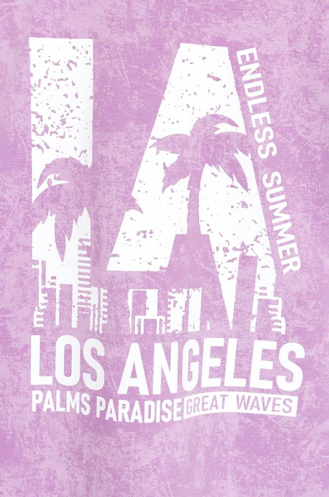 Детская футболка LA с эффектом гранж