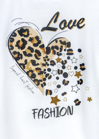Детская футболка с рюшами Love Fashion