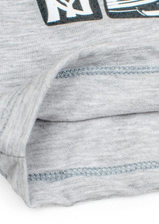 Футболка для хлопчиків з акцентним принтом