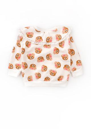 Bluza dziewczęca z meszkiem Girl Bears