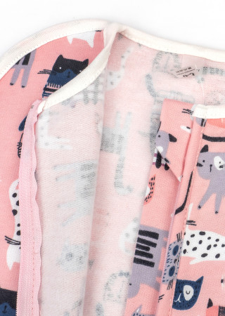 Футерна пелюшка-кокон на блискавці Cats для новонароджених