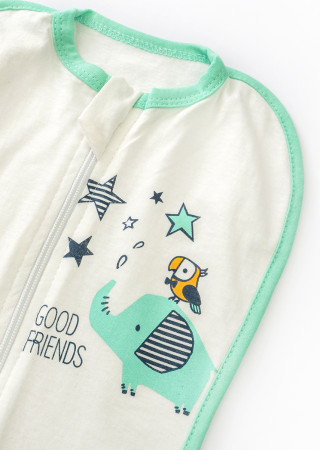 Пелюшка-кокон для новонароджених – принт Elephant