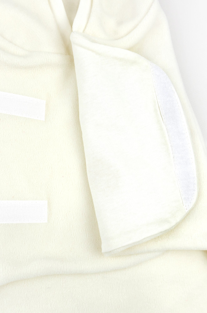 Пелюшка-кокон з вушками Elephant з тканини фліс