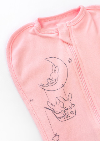 Кокон на блискавці для дівчинки – накат Bunny