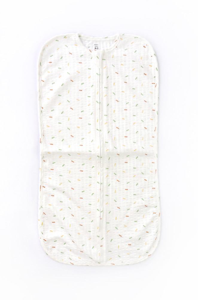 Пелюшка-кокон з фактурного інтерлоку Confetti