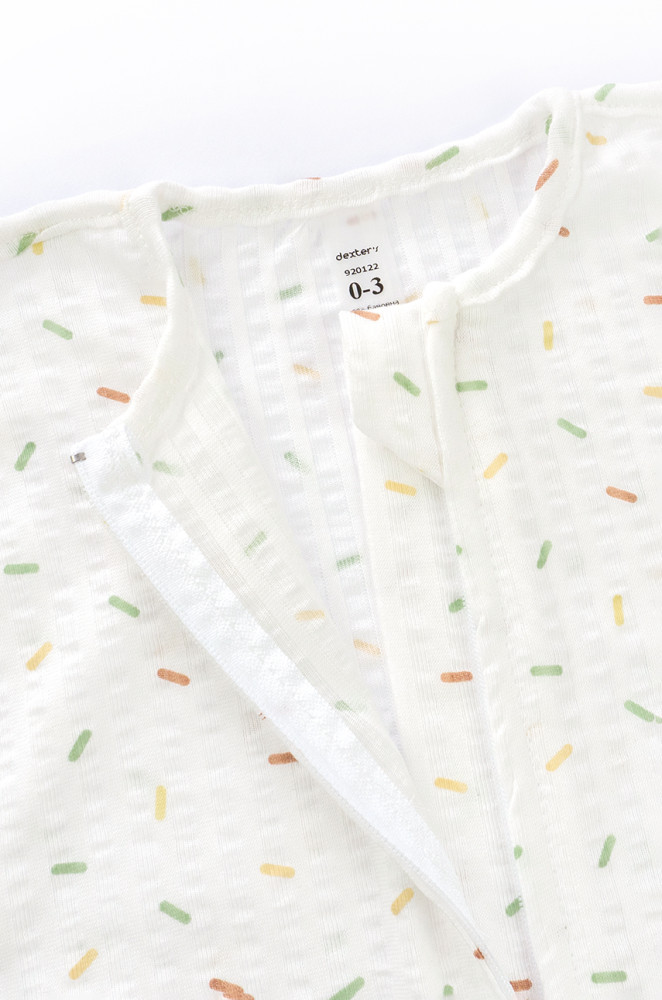 Пелюшка-кокон з фактурного інтерлоку Confetti