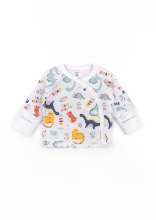 Baby Clothing Set with Dinosaur Print