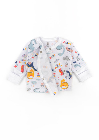 Baby Clothing Set with Dinosaur Print