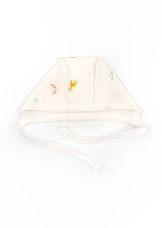 Ciepły komplet dla niemowląt Giraffe z bawełny futer – 3 elementy