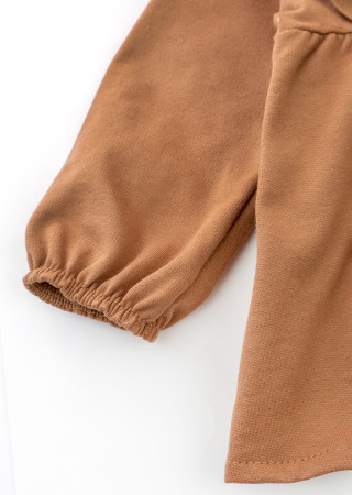 Warm Girl Bears Outfit for Girls – Cotton Fleece Set