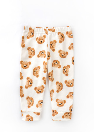 Warm Girl Bears Outfit for Girls – Cotton Fleece Set