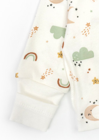 Комплект для немовлят 3 предмети з інтерлоку Coffee Month