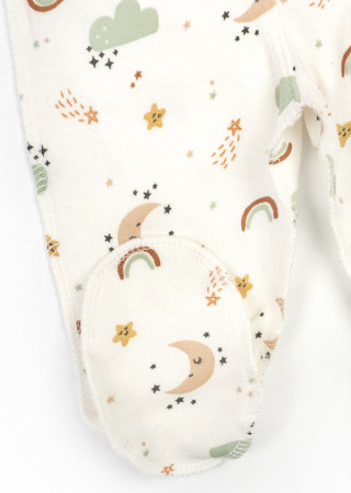 Комплект для немовлят 3 предмети з інтерлоку Coffee Month