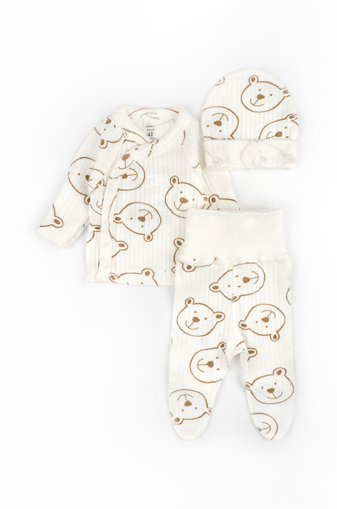 Комплект для немовлят з малою вагою 3-х предметний Bear on milk