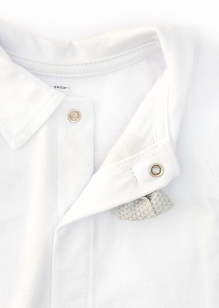 Świąteczny komplet Little Man dla chłopca – body i spodnie