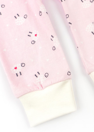 Летний комплект для девочки из 2 предметов: бодик и штанишки