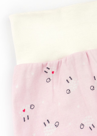 Летний комплект для девочки из 2 предметов: бодик и штанишки